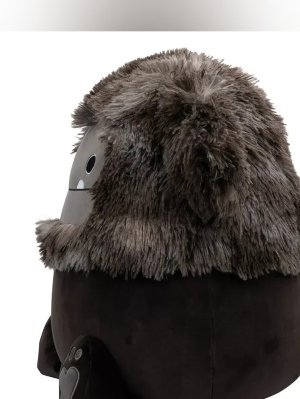 16-18” Wallis Bigfoot Black Gray Tie-dye Mane Squishmallows Stuffed Plush Toy - Picture 6 of 13